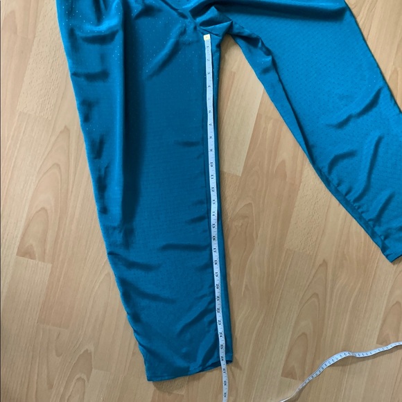 Two piece Set Pants and Top Size Small Teal Homemade - Picture 9 of 16